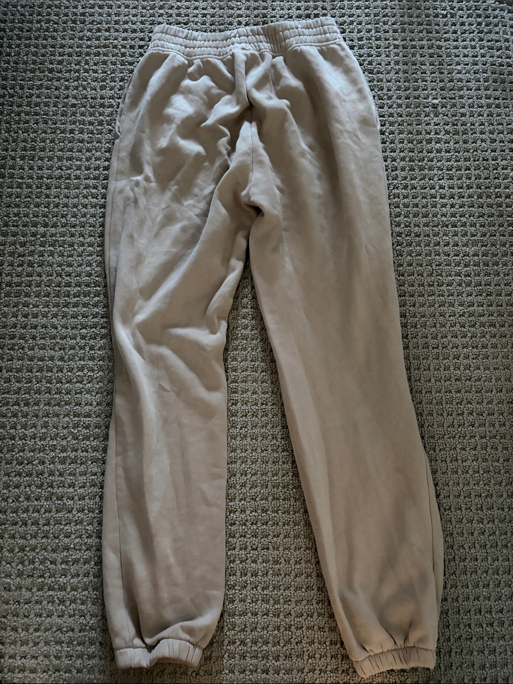 Nike Light Beige Track Pants - Picture 2 of 3